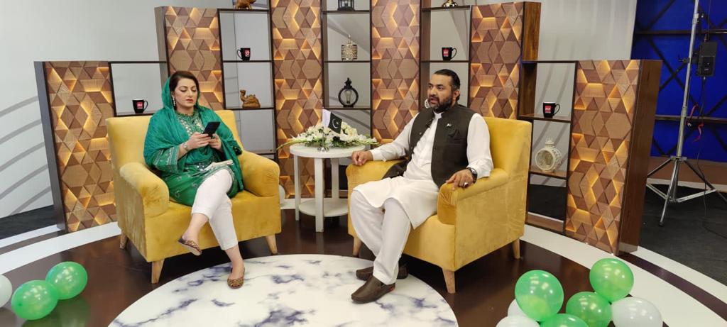 TV studio - Loh-e-Dil set